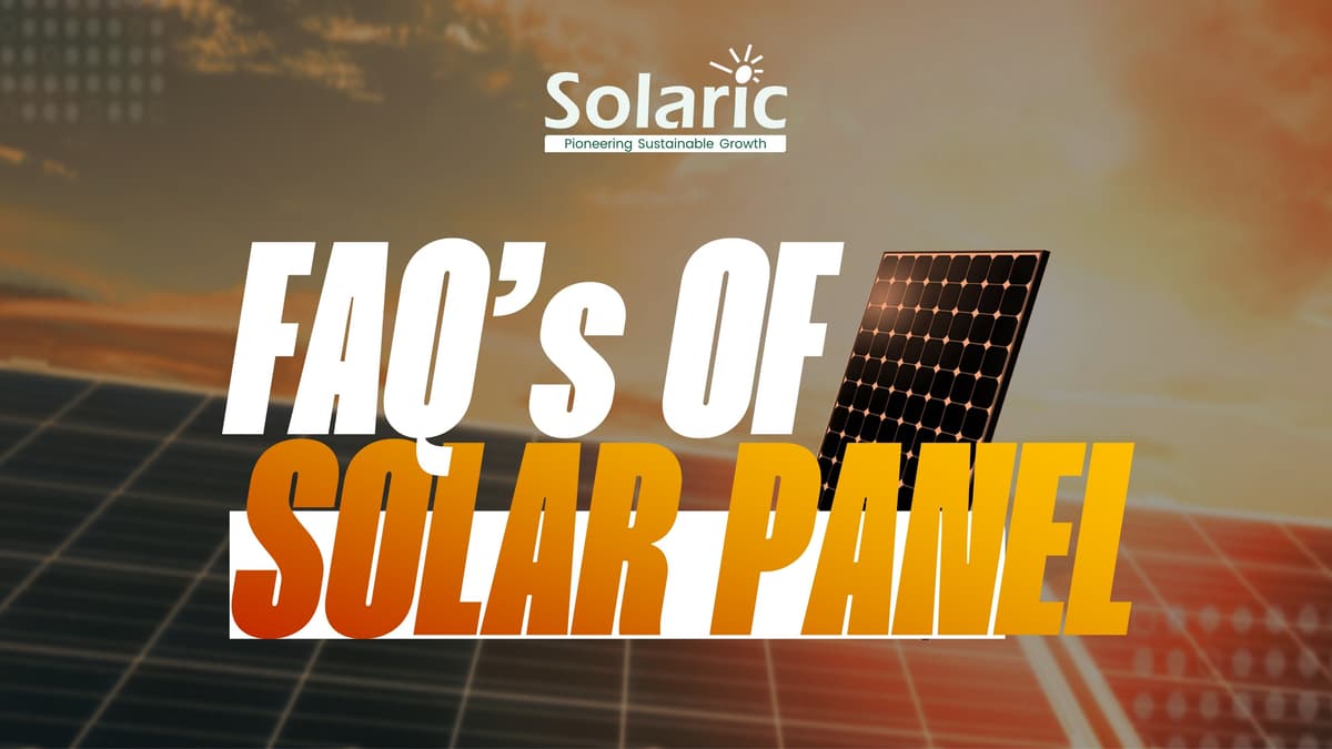 Everything You Need to Know About Solar Panel