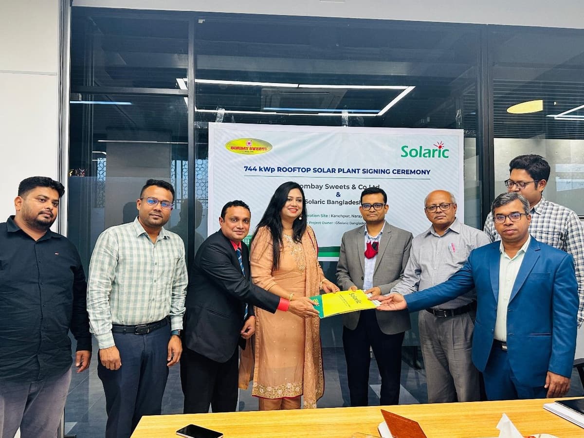 Solaric Signs 744 kWp Rooftop Solar PPA with Bombay Sweets & Co. Ltd. Under OpEx Model Solaric Signs 744 kWp Rooftop Solar PPA with Bombay Sweets & Co. Ltd. Under OpEx Model