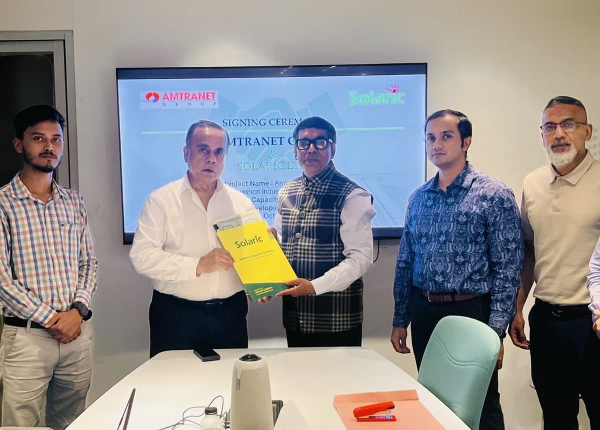 Solaric Signs 1000 kWp Rooftop Solar Project with Amtranet Group Under OpEx Model Solaric Signs 1000 kWp Rooftop Solar Project with Amtranet Group Under OpEx Model