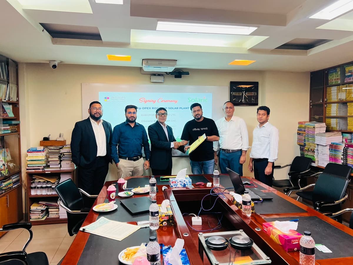 Solaric Signs 750 kWp Rooftop Solar Project with Barotopa Printers (Panjeree) Under OpEx Model Solaric Signs 750 kWp Rooftop Solar Project with Barotopa Printers (Panjeree) Under OpEx Model