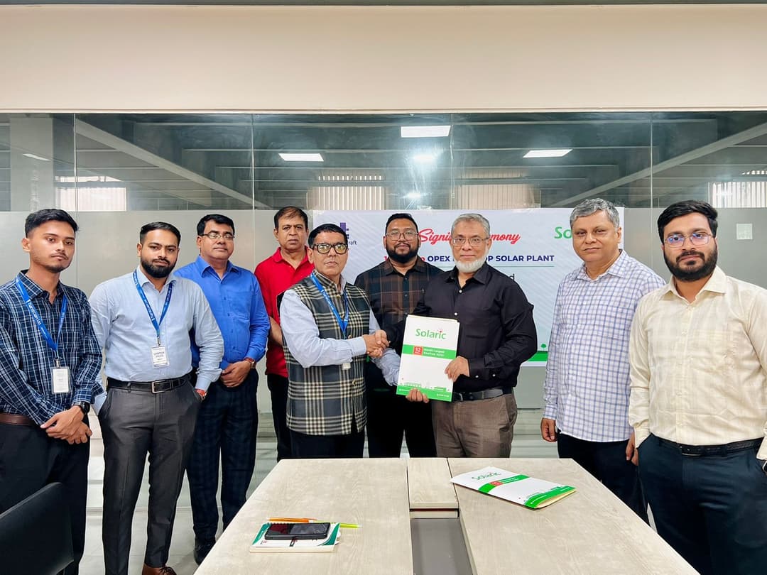 Solaric Signs Agreement with Transcraft Ltd. for 1 MWp Rooftop Solar Project Under OpEx Model Solaric Signs Agreement with Transcraft Ltd. for 1 MWp Rooftop Solar Project Under OpEx Model
